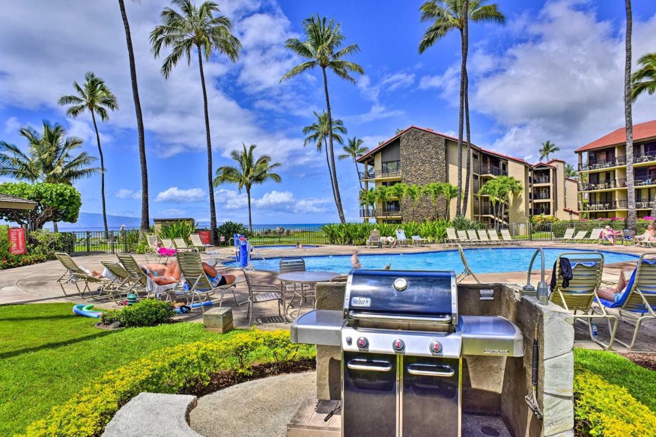 Lahaina Resort Retreat With Pool And Ocean Views! カハナ エクステリア 写真